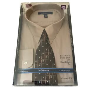 Croft and Barrow Dress Shirt XXL 18.5-19